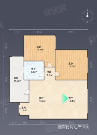 盐市口 高楼层采光充足 有电梯 南北通透 交通便利 临地铁楼盘